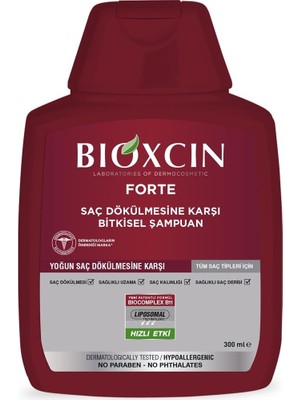 Bioxcin Forte- Tüm Saçlar Için Şampuan 300 ml Kutusuz
