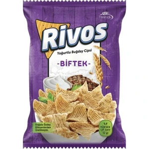 Rivos Yoğurtlu Buğday Cipsi (Biftek) 56 gr