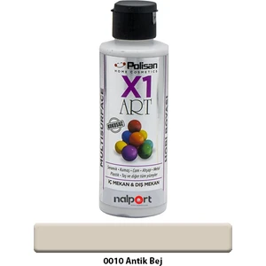 X1 Art Multisurface Hobi Boyası Antik Bej 120 ml
