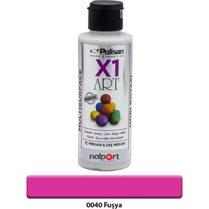X1 Art Multisurface Hobi Boyası Fuşya 120 ml