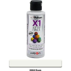 X1 Art Multisurface Hobi Boyası Krem 120 ml