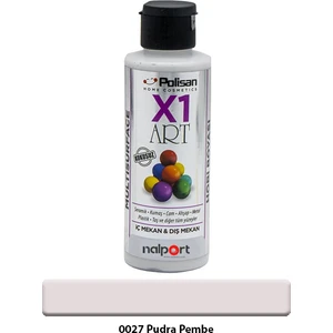 X1 Art Multisurface Hobi Boyası Pudra Pembe 120 ml