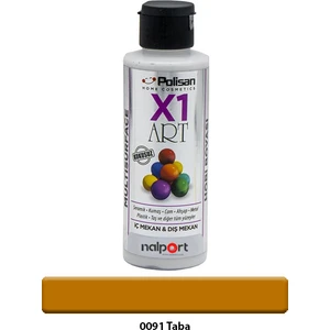 X1 Art Multisurface Hobi Boyası Taba 120 ml