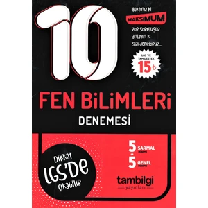Tambilgi 8.sınıf Lgs Fen Bilimleri 10'lu Branş Denemesi