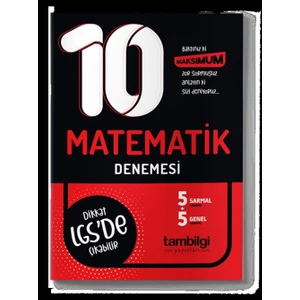 Tambilgi 8.sınıf Lgs Matematik 10'lu Branş Denemesi