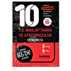 Tambilgi Yayınları Tambilgi 8.sınıf Lgs Inkılap Tarihi 10'lu Branş Denemesi