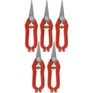 Göcen (5 Adet ) Narenciye Üzüm Bağ Budama Makası 19 cm (Yeni)