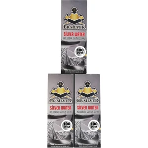 Er Silver Kolloidal Gümüş Mineralli Su (100 Ppm-3 Al 2 Öde)