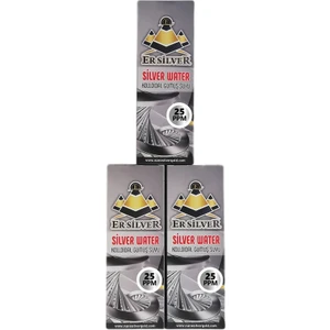 Er Silver Kolloidal Gümüş Suyu 25 Ppm (3 Al 2 Öde)