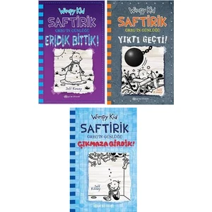 Epsilon Yayınları Saftirik Wimpy Kid 13-15. Kitaplar Set / Jeff Kinney