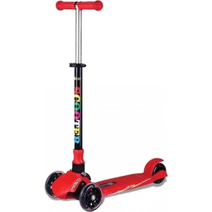 JY-H01 Power Işıklı Scooter  Kırmızı