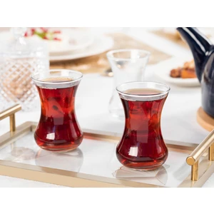 English Home Isabell Cam 6'lı Çay Bardağı 130 ml Şeffaf