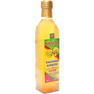 Katkısız Enginar Sirkesi Cam Şişe 500 ml