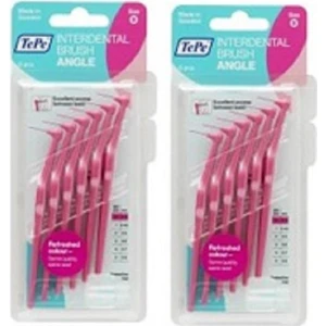 Angle Saplı Arayüz Fırçası 6 Lı Pembe 0,4 mm | 2  Adet
