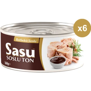 Barbekü Soslu Ton Balığı 6X160G Bütün Dilim