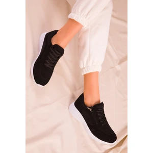Siyah Kadın Sneaker ML04