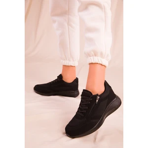 Siyah Kadın Sneaker ML04
