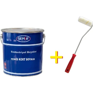 Gemsa Tenis Kort Boyası 17 kg Sarı