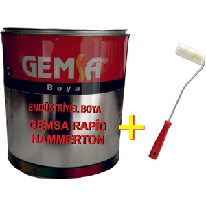 Gemsa Rapid Hammerton Endüstriyel Boya 15 kg Gümüş Gri