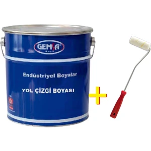 Gemsa Yol Çizgi Boyası Sarı 17 kg