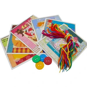 +4 Yaş Düğmeler ve Delikler