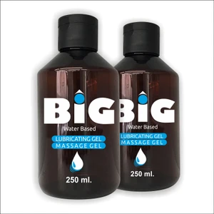 2 Adet Big Su Bazlı  Masaj Jeli  250 Ml Kokusuz