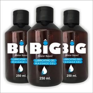 3 Adet Big Su Bazlı  Masaj Jeli  250 Ml