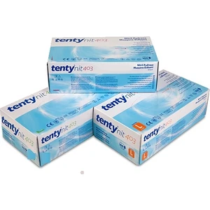 Mb Tenty Nitril Pudrasız (Mavi)  Eldiven Large