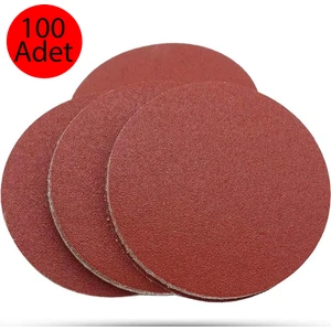 Cırt Zımpara Spiral Avuç Taşlama 115 mm (Karma Set) 100 Adet