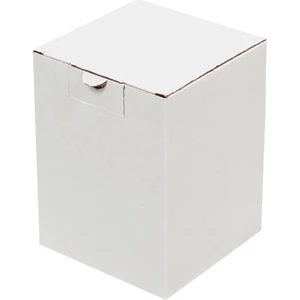 12x12x16 cm Kilitli Kutu-Beyaz 25'li