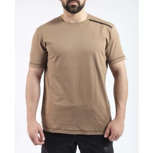 VAV Wear Outdoor T-Shirt Günlük Pamuklu Basic Erkek Kısa Kollu Tişört Terletmez Sıfır Yaka BASETI03