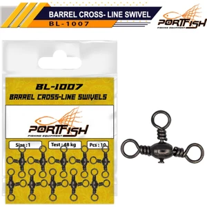 Portfish BL-1007 Üçlü Bilyalı Fırdöndü - 1