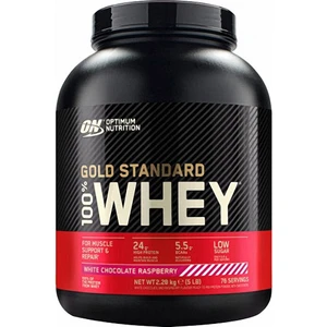 Optimum Nutrition Optimum Gold Standard Whey Protein Tozu 2273 gr Beyaz Çikolata Ahududu 02/2023
