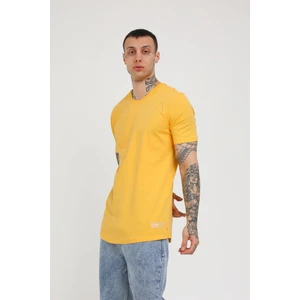 Yandan Yırtmaçlı Basic  T-Shirt R-5167