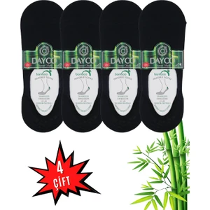 Erkek Bambu Premium Babet Çorap 4'lü Set Lacivert
