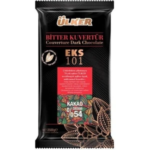 Bitter Kuvertür Çikolata Ekstra  %54  101 2,5 kg