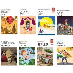 Teen Yayıncılık Dünya Çocuk Klasikleri Ilköğretim  8 Kitap Takım