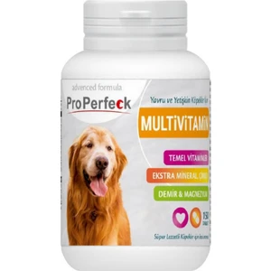 Pro Perfeck Yavru ve Yetişkin Köpekler Için Vitamin 150 Tablet