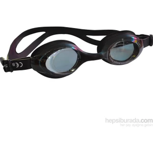 Yetişkin Anti Fog Ayarlanabilir Yüzücü Gözlüğü Siyah 8150