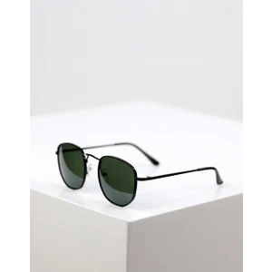 Tasarım UV400 Oval Unisex Siyah Gözlük