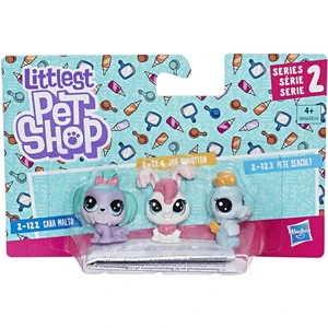 Littlest Pet Shop Mini Miniş Figür Üçlü Paket E0214-E0456