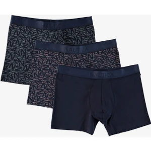 Nautıca Erkek Lacivert 3'lü Boxer X15308T.4NV
