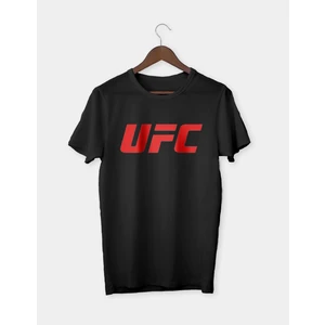 Karya Ufc Baskılı Unisex Siyah Tişört