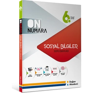 Doğan Akademi 6. Sınıf On Numara Sosyal Bilgiler Soru Bankası