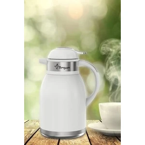 New Titanium 2 Litre Çift Katlı Çelik Termos Mandallı PNG-1093