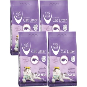 Van Cat Vancat Lavanta Kokulu Ince Taneli Kedi Kumu 10 kg 4 Adet