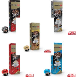 Karışık Kapsül Kahve (10 adet kapsül) -  Tchıbo Cafissimo® Uyumlu*
