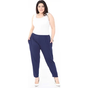 Lacivert Esnek Pantolon 24C-0988