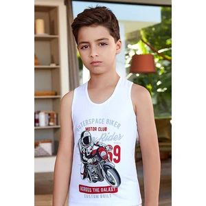 5436 Erkek Çocuk Atlet 2 Li  - 9-10 Yaş