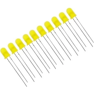 10 Adet 5mm Sarı LED